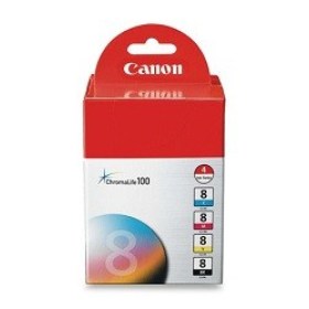 Cartus Ink Cerneala MD Imprimanta Printer Canon CLI-8 ChromaLife-Set III